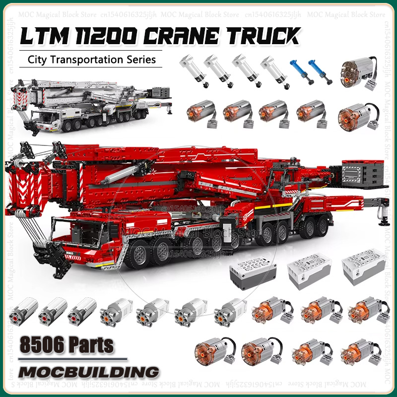 Engine Hoist Crane - MOC Liebherr LTM 11200 Crane Building