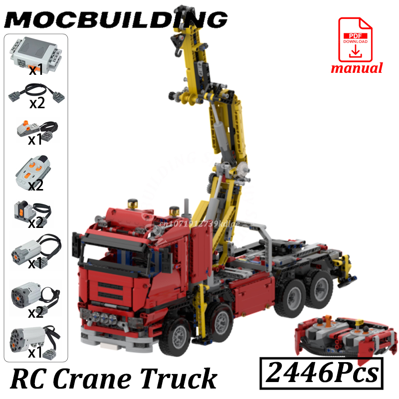 Engine Hoist Crane - Crane Truck with PF MOC Building