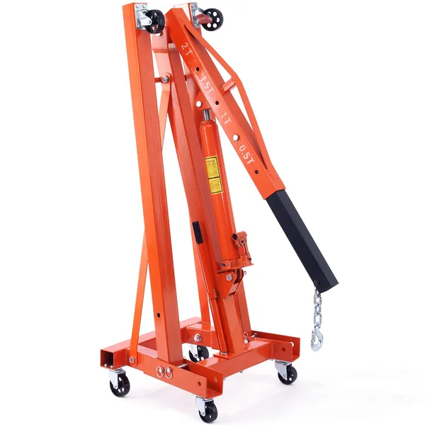 VEVOR Hydraulic Engine Hoist w - Engine Hoist Crane ulasan dan harga