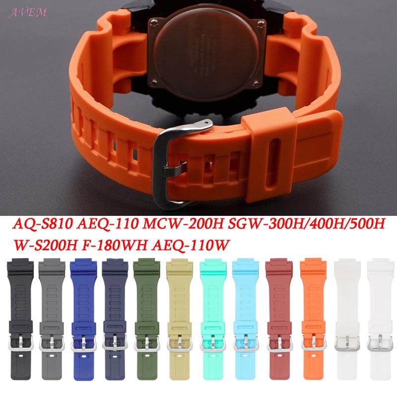 Resin Strap For Casio AQ-S810  - Timing Light Gun ulasan dan harga