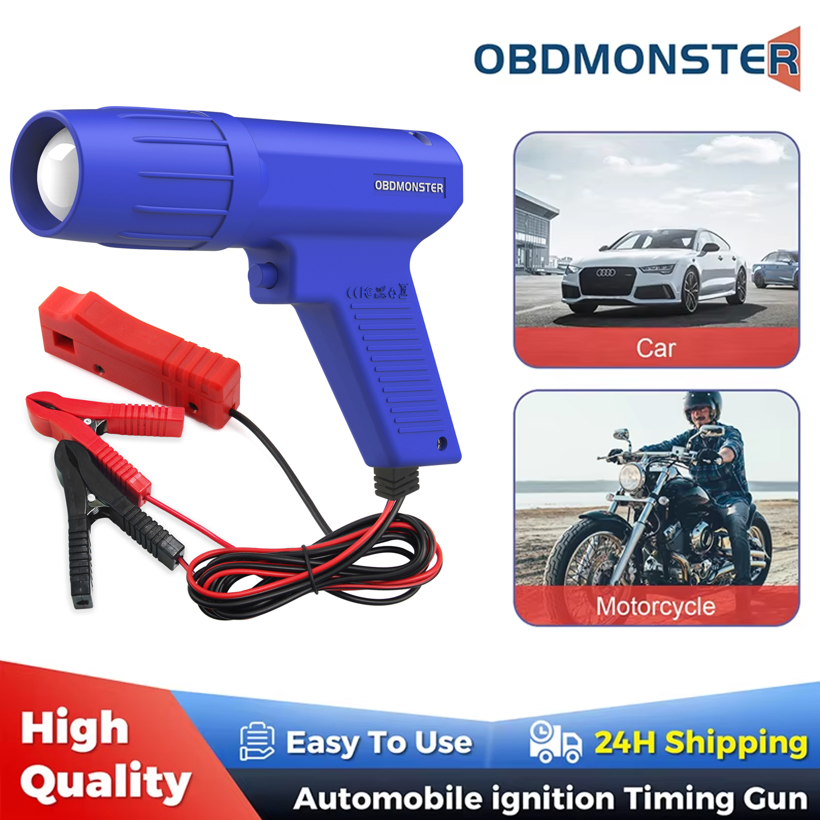 12V Inductive Ignition Timing  - Timing Light Gun ulasan dan harga