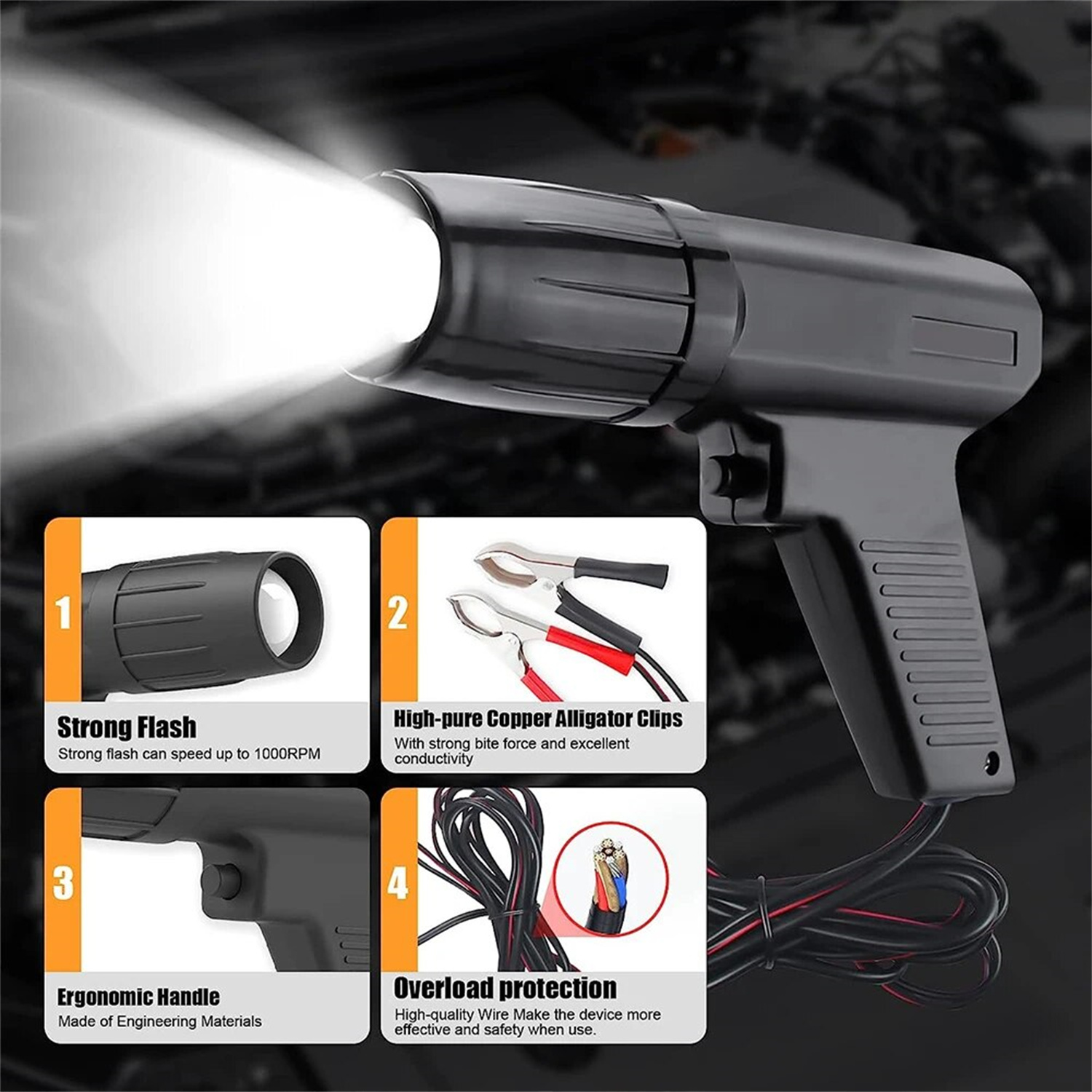 12V Car Ignition Timing Gun St - Timing Light Gun ulasan dan harga