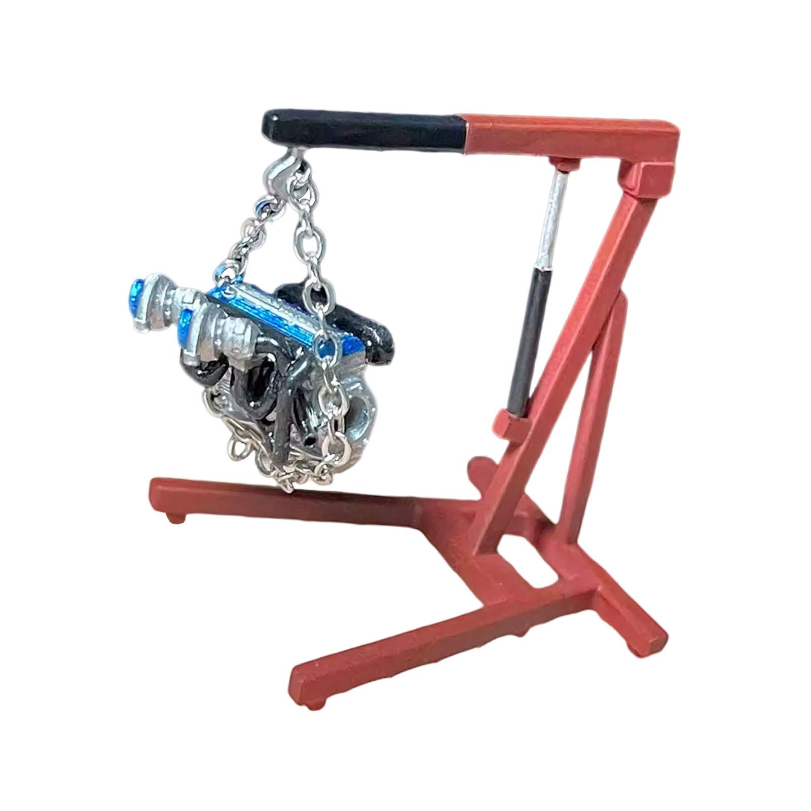 1:64 Diorama Car Engine Crane  - Engine Hoist Crane ulasan dan harga