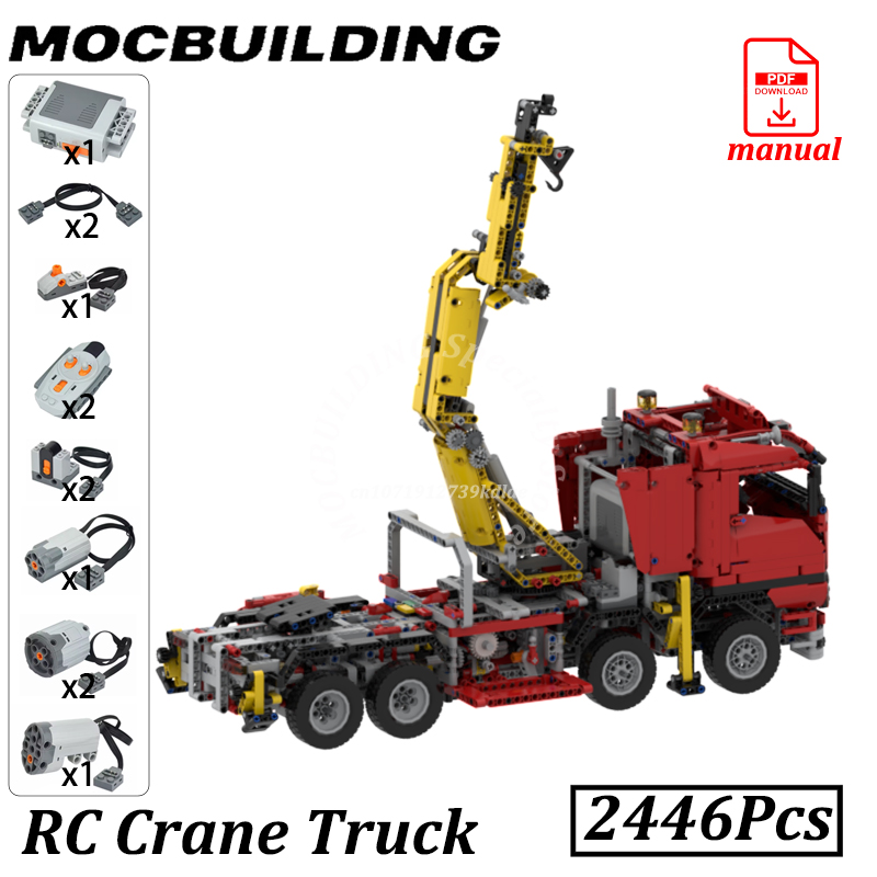 Crane Truck with PF MOC Buildi - Engine Hoist Crane ulasan dan harga